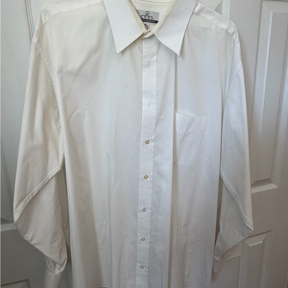 Classic White Men's Shirt